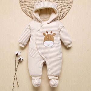 Baby Stripe Cotton Onesie